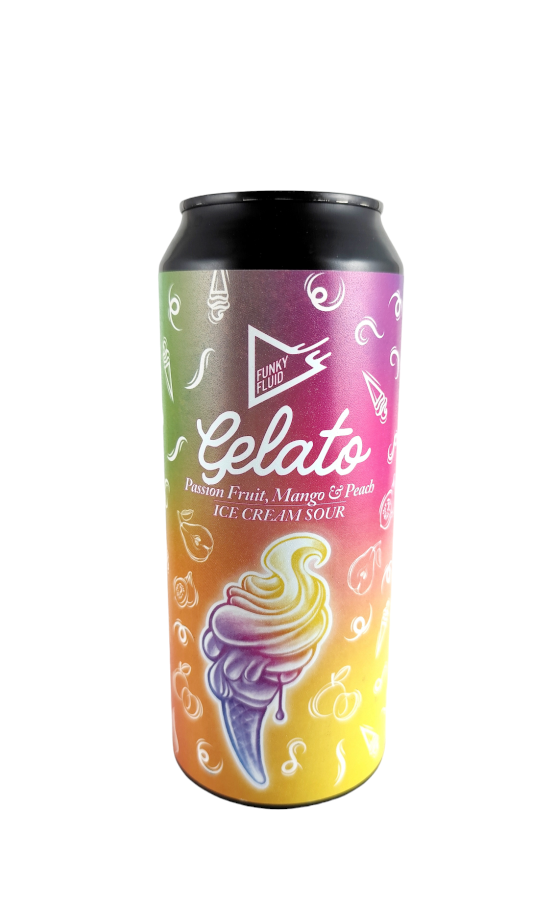Funky Fluid Gelato Passion Fruit, Mango & Peach Sour 18°