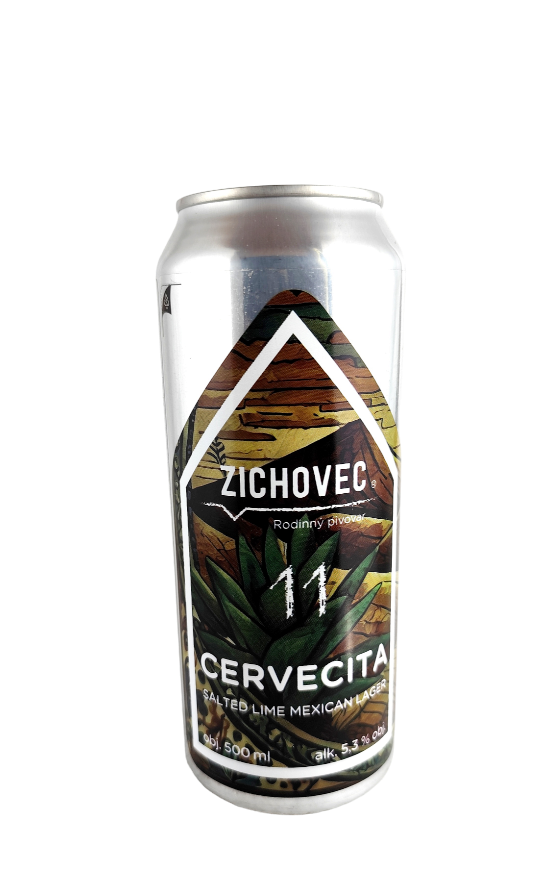 Zichovec Cervecita Salted Mexican Lime Lager 11°