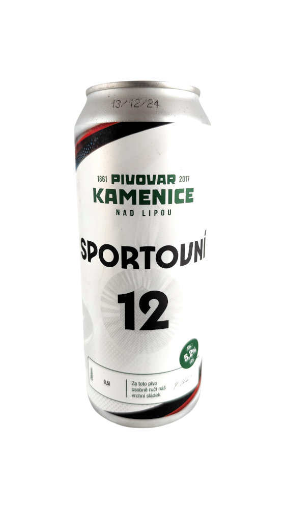 Kamenice Sportovní ležák 12°