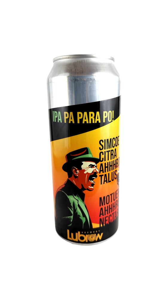 Lubrow IPA Pa Para Po! Hazy IPA 15°