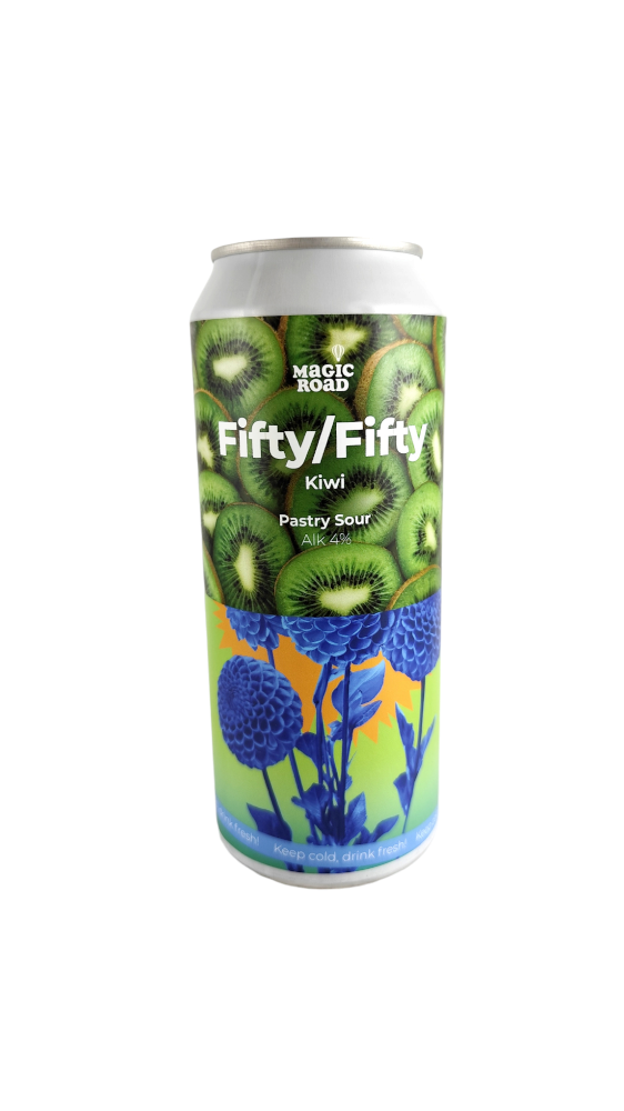 Magic Road Fifty Fifty kiwi Fruit Pastry Sour 18°
