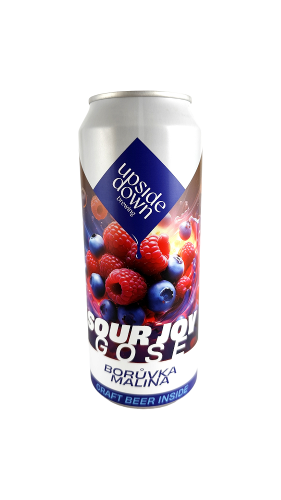 Upside Down Sour Joy: Borůvka, Malina Gose 9°