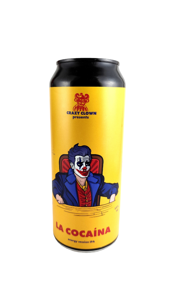 Crazy Clown La Cocaína Session IPA 9°