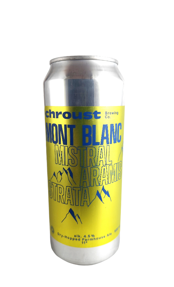 Chroust Mont Blanc Dry Hopped Farmhouse Ale 11°