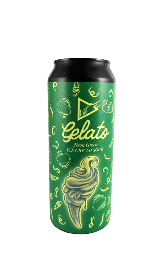 Funky Fluid Gelato: Neon Green Sour 18°