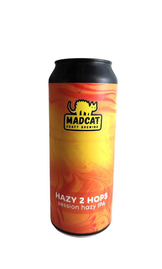 MadCat Hazy 2 Hops Bru-1 a Sabro 12°