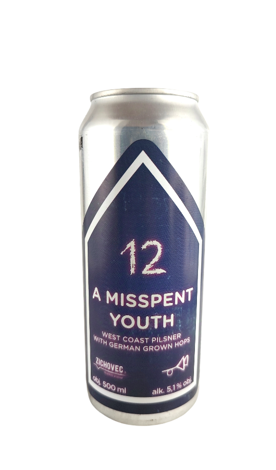 Zichovec A Misspent Youth West Coast Pilsner 12°