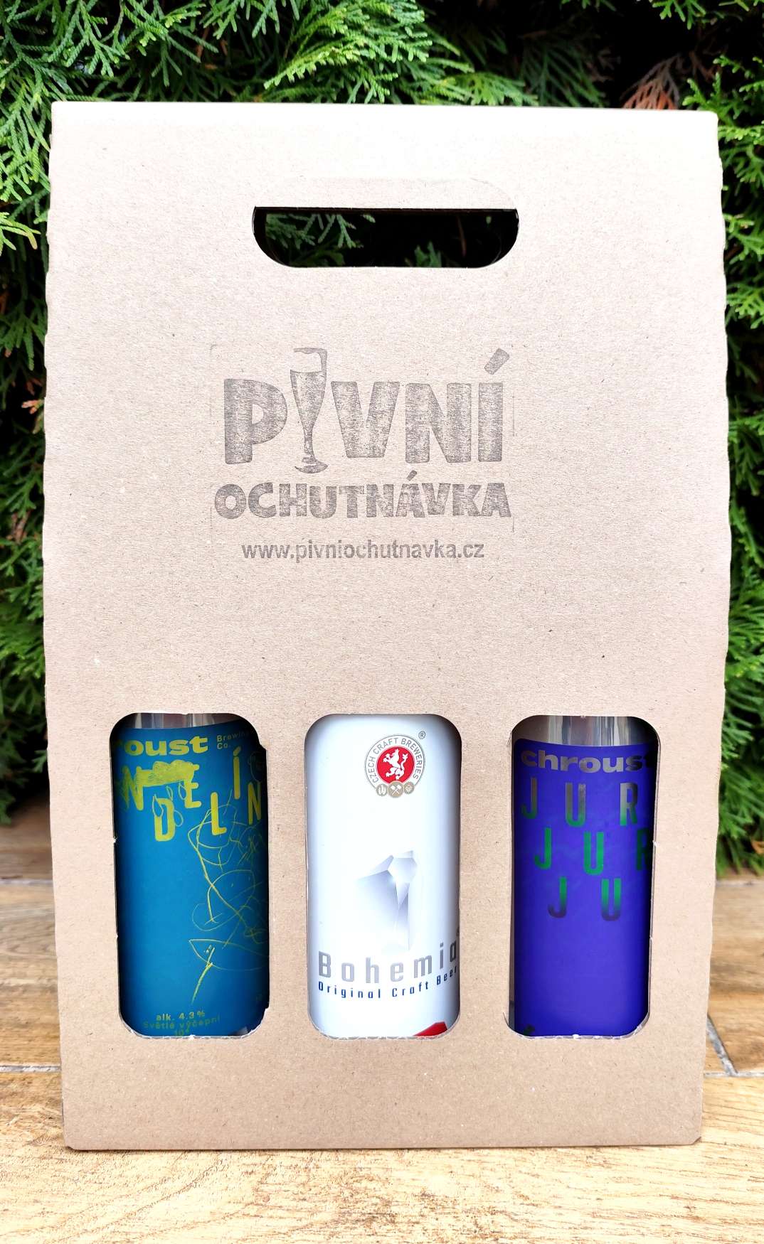 Dárkový balíček Trio spodně kvašená piva