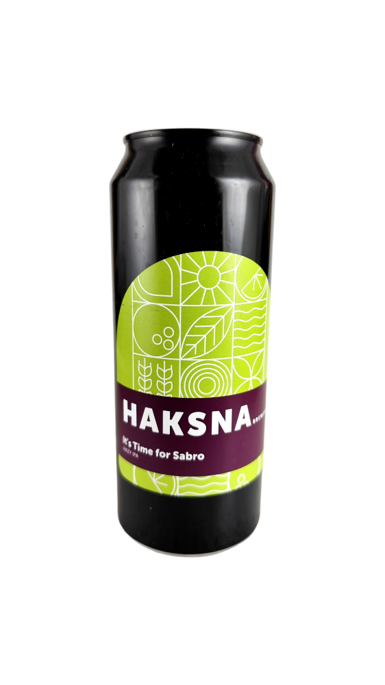 Haksna Its Time for Sabro Hazy IPA 14°