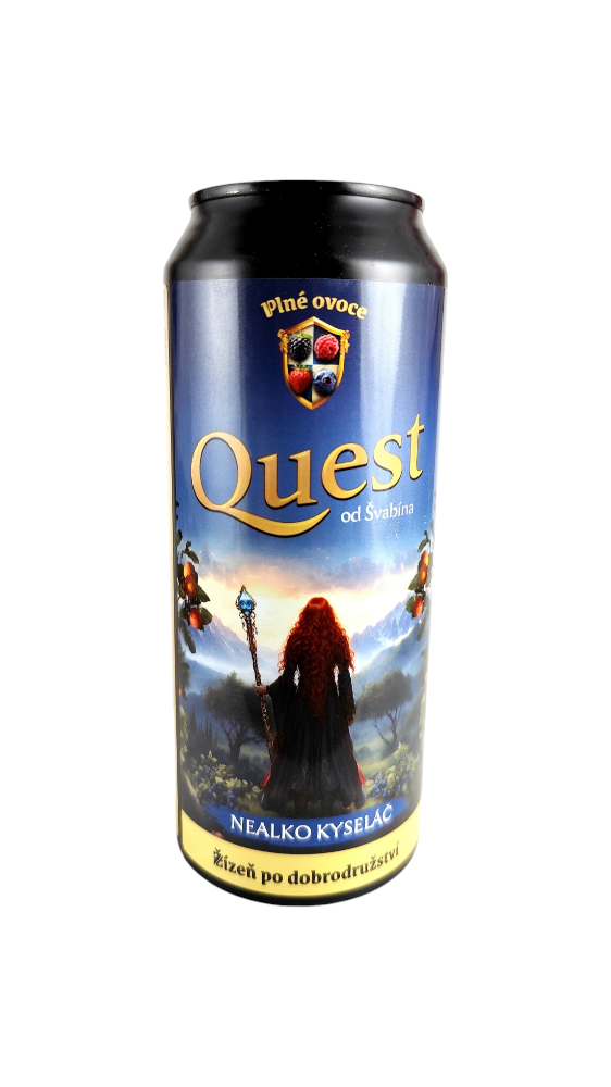 Švabín Quest Plné Ovoce nealko