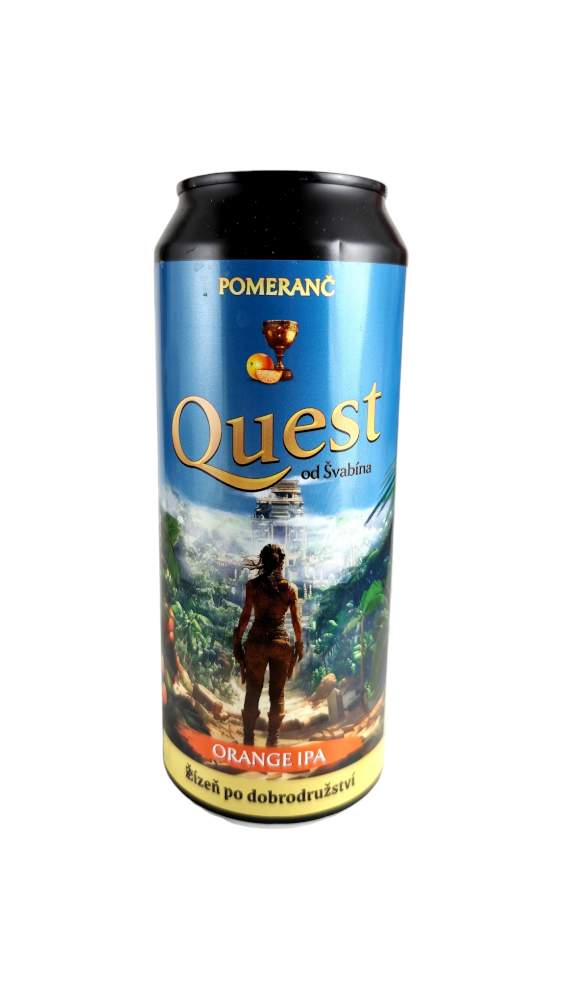 Švabín Quest Pomeranč nealko