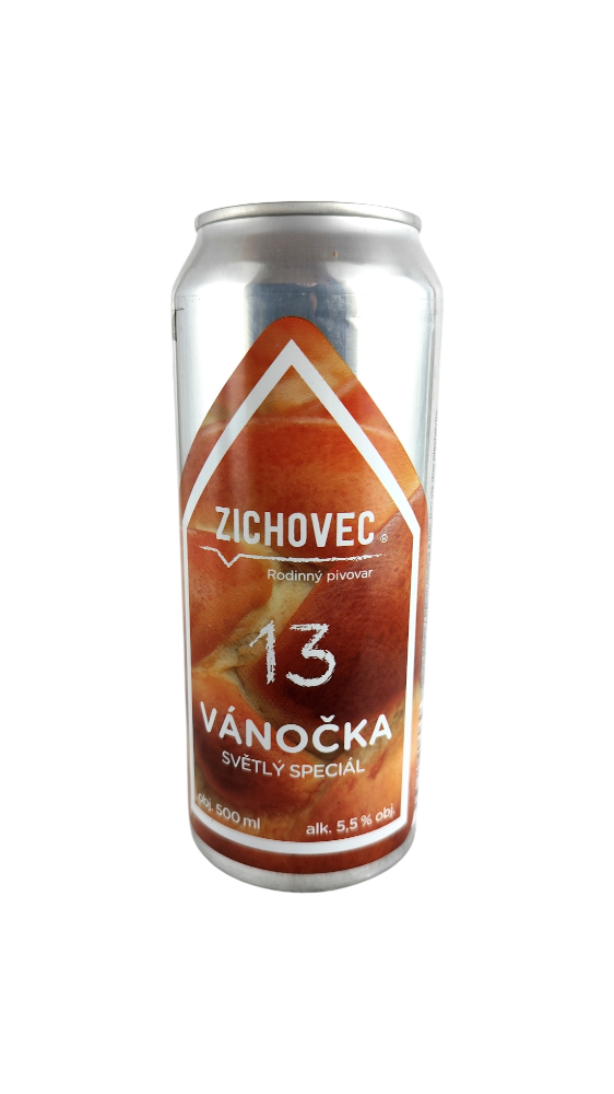 Zichovec Vánočka světlý ležák 13°