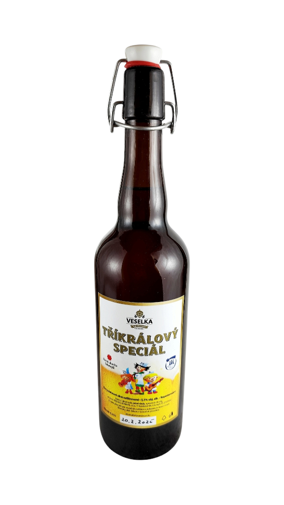 Veselka Tříkrálový speciál ležák 13°