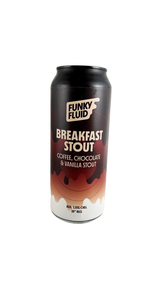 Funky Fluid Breakfast Stout: Coffee & Chocolate, Vanilla 18°