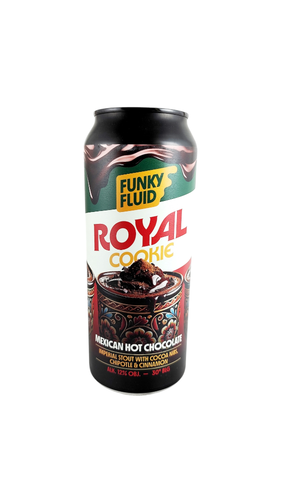 Funky Fluid Royal Cookie: Mexican Hot Chocolate Stout 30°