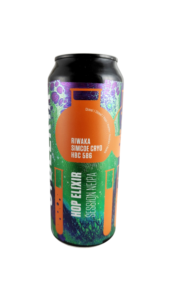 Sibeeria Hop Elixir Riwaka, Simcoe Cryo & HBC 586 Session NEIPA 13°