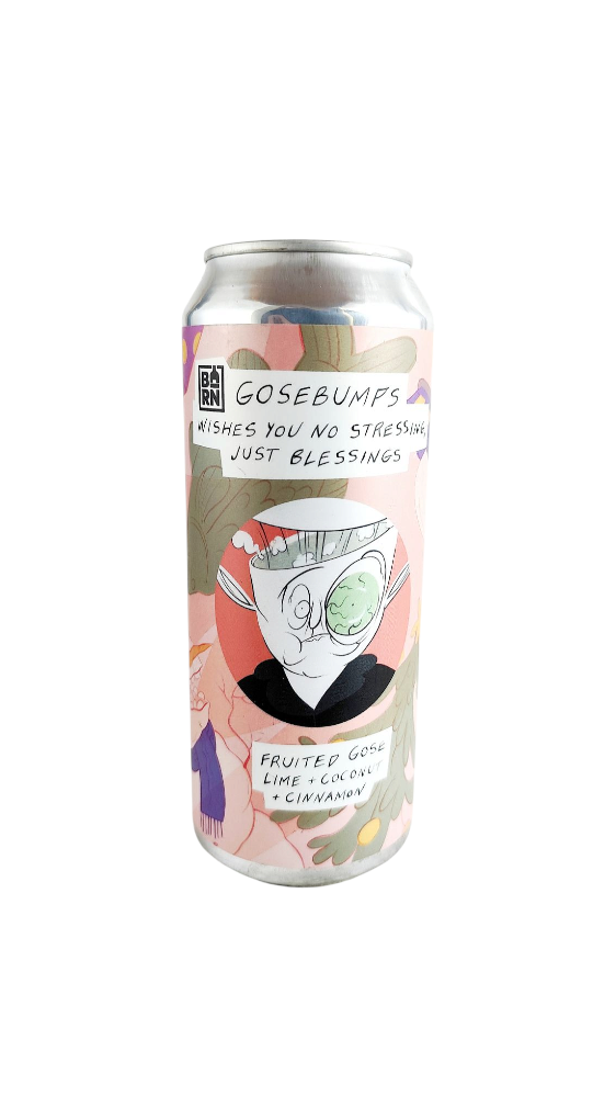 The Barn Gosebumps Lime, Coconut, Cinnamon Gose 12° 13°