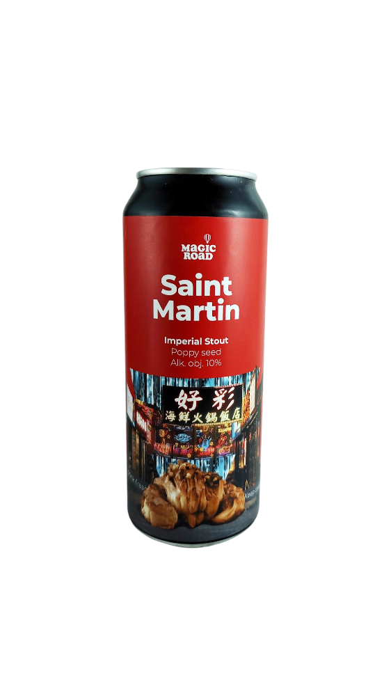 Magic Road Saint Martin Poppy Seed Imperial Stout