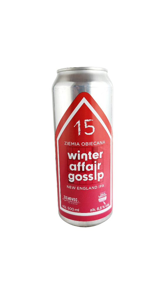 Zichovec Winter affair Gossip Ziemia Obiecana NEIPA 15°