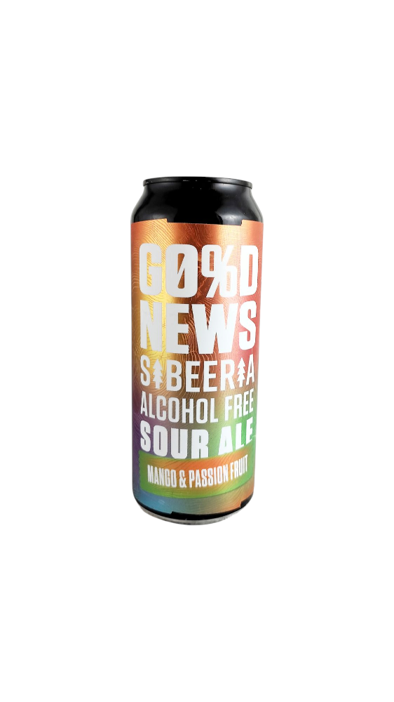 Sibeeria Good News: Sour Ale Mango & Passion Fruit nealko 0°