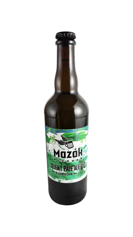 Mazák Zelený Pale Ale se Zeleným čajem 12°