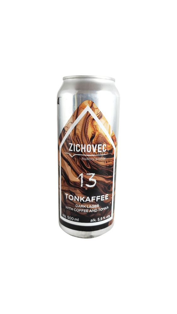 Zichovec Tonkaffee Dark Lager W/ Coffee and Tonka 13°