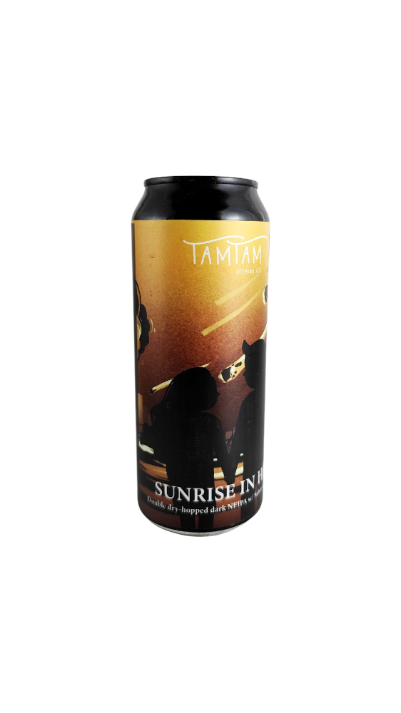 TamTam Sunrise in Hell Double dry-hopped dark NEIPA 15°