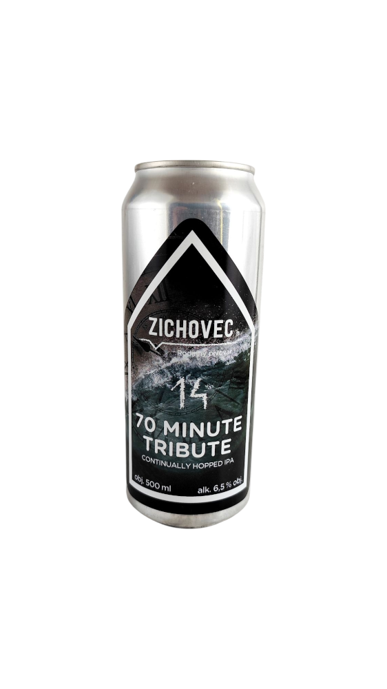Zichovec 70 Minutes tribute Continually Hopped IPA 14°