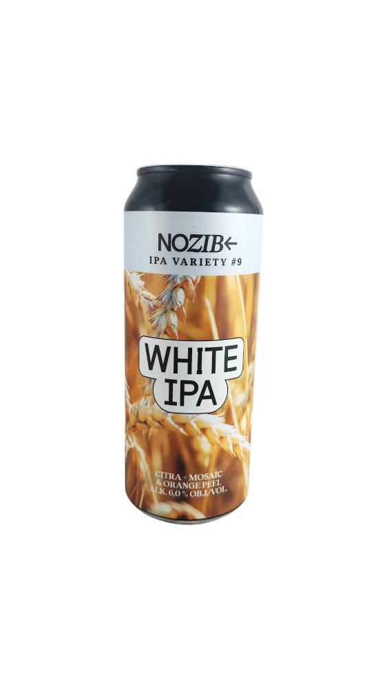 NOZIB IPA Variety #9 White IPA Citra + Mosaic 14°