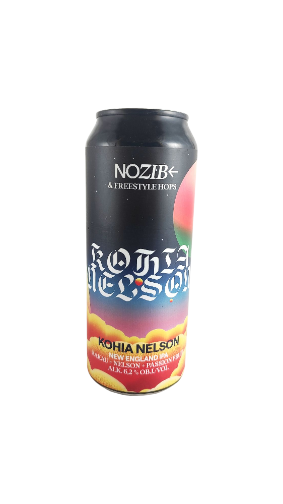 NOZIB Kohia Nelson Rakau + Nelson + Passaion Fruit NEIPA 14°