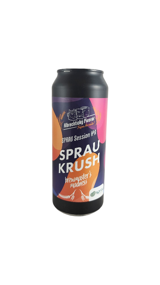 Albrechtický Sprau Krush Session IPA 12°