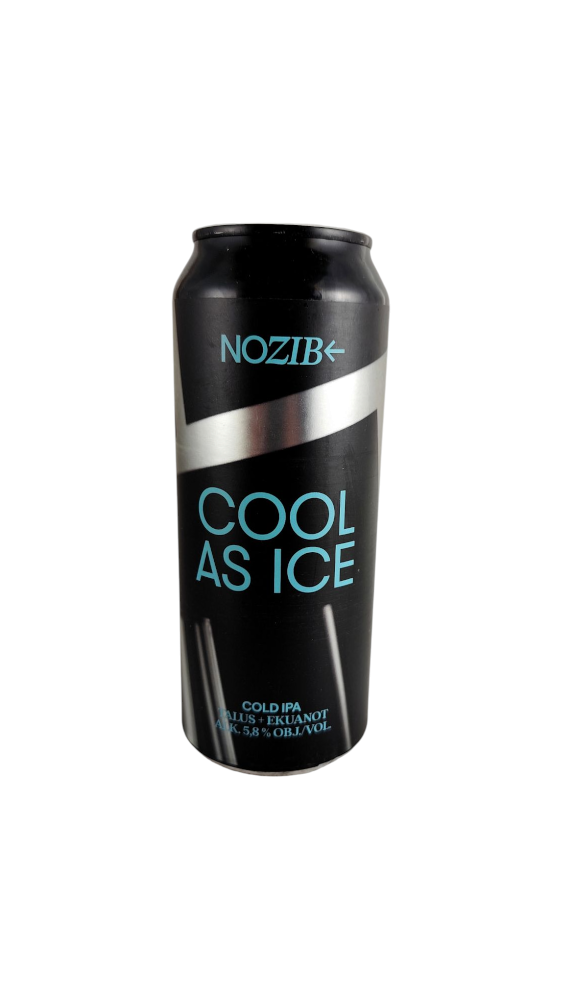 NOZIB Cool as ice Cold IPA Talus + Ekuanot 13°