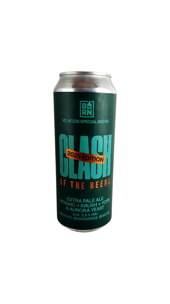 The Barn Clash of the beers 2025 Hazy Extra Pale Ale 13°