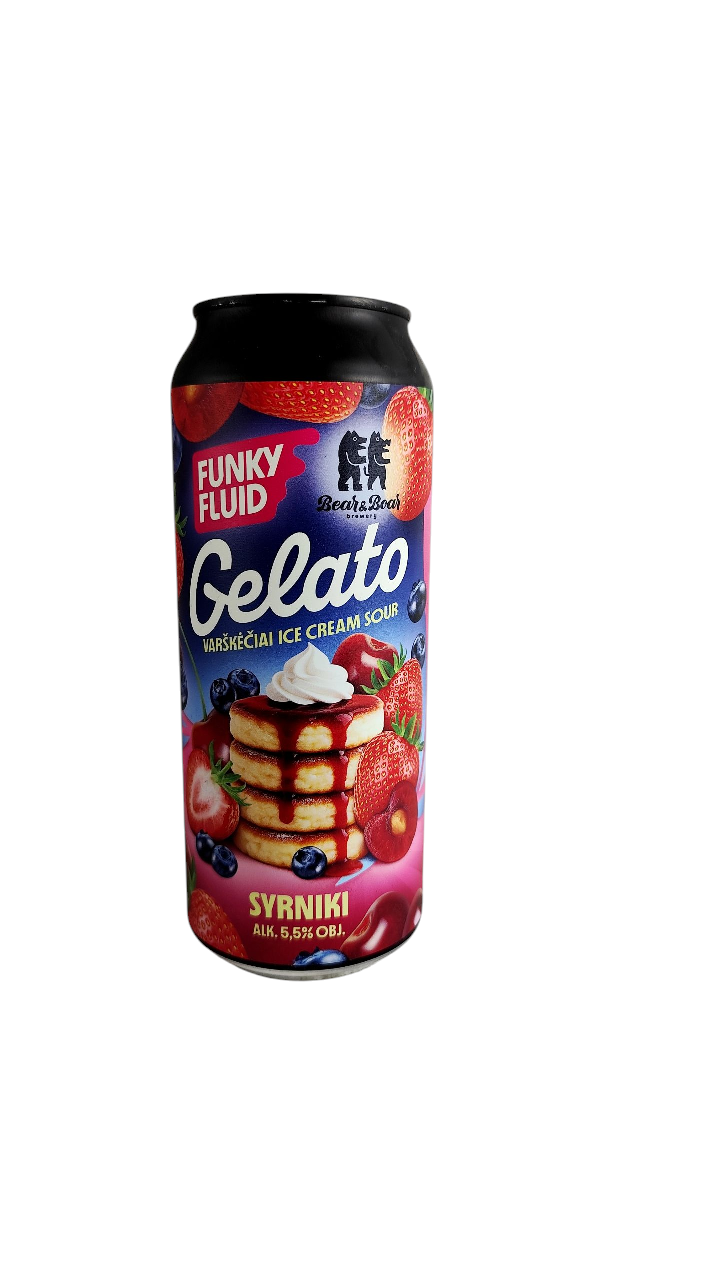 Funky Fluid Gelato: Syrniki Sour 18°