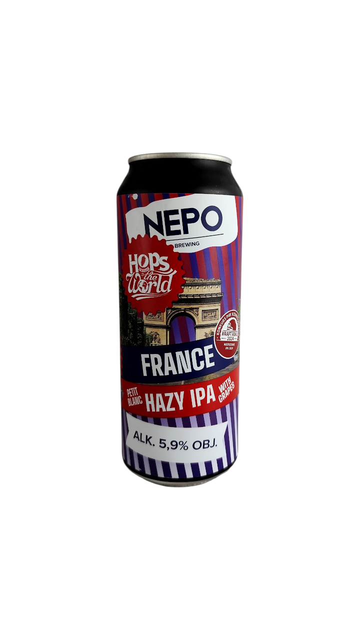 Nepomucen Hops Around the World: France Hazy IPA 15°