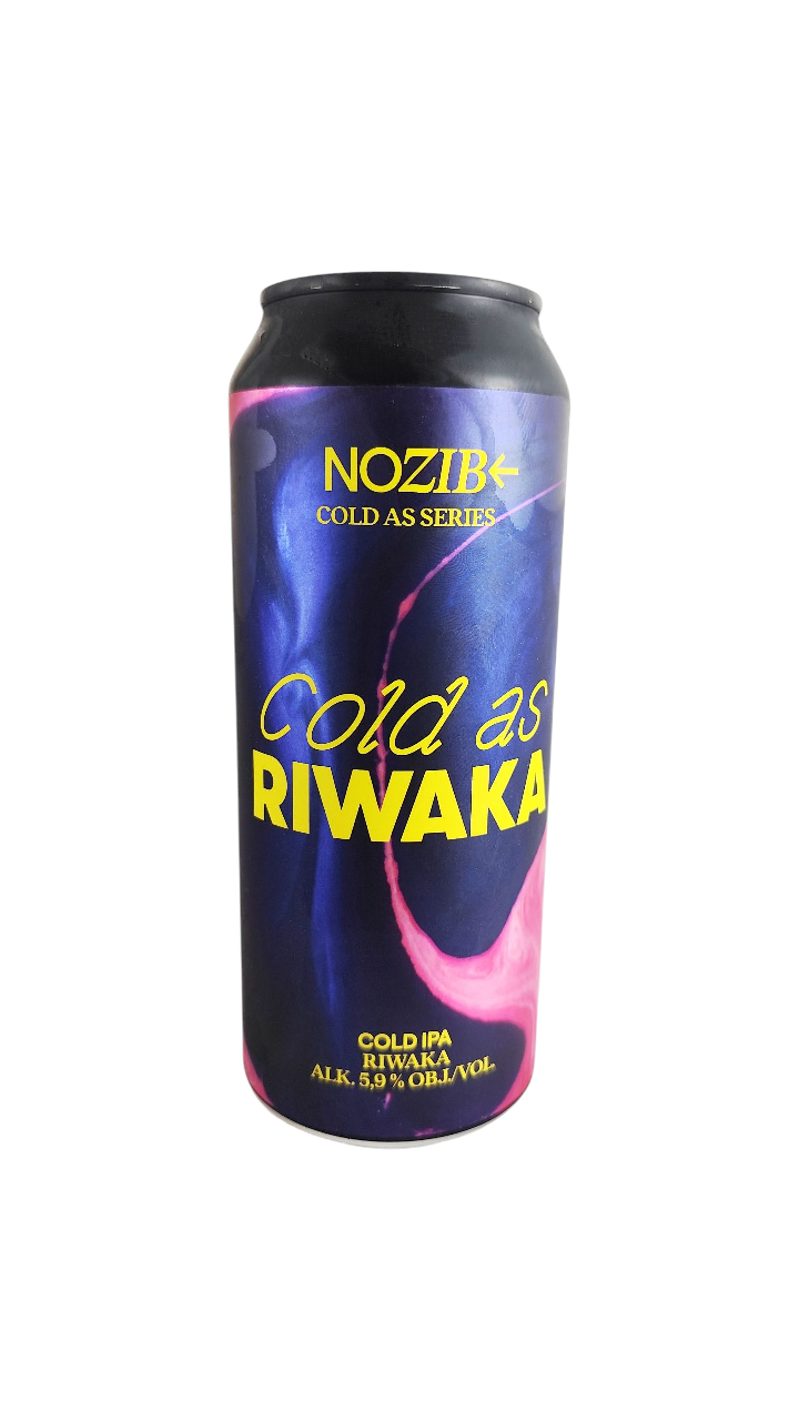 Nozib COLD AS RIWAKA Cold IPA 13°