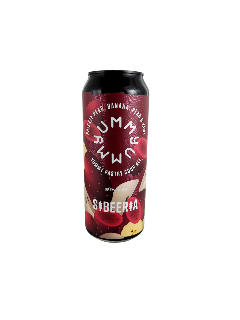 Sibeeria Yummy Prickly Pear, Banana, Pear & Kiwi Pastry Sour 24°