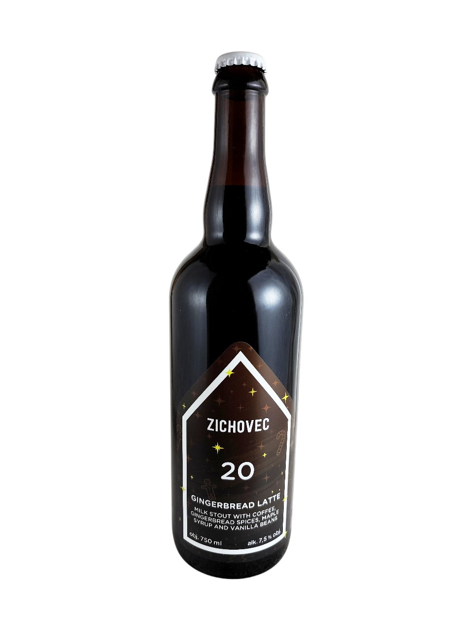 Zichovec Gingerbread Latte Milk Stout w/ Coffee Gingerbread, Vanilla 20°