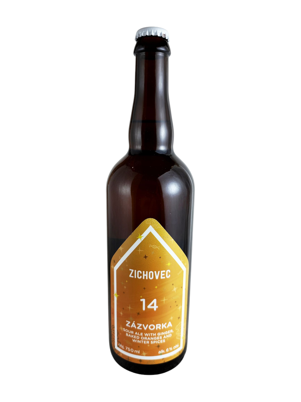 Zichovec Zázvorka Sour Ale w/ Ginger, Baked Oranges, Winter Spice 14°