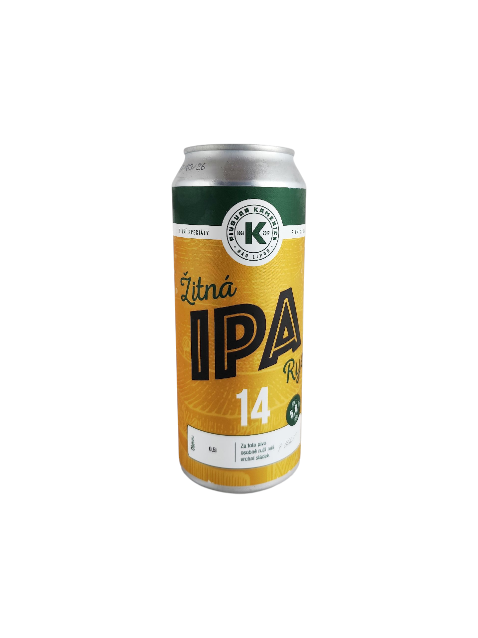 Kamenice Žitná IPA 14°
