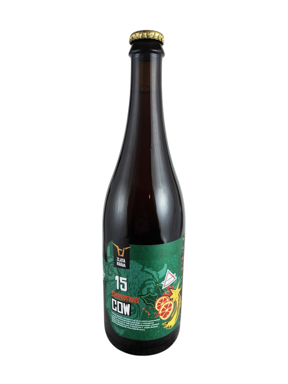 Zlatá Kráva Christmas cow IPA 14°