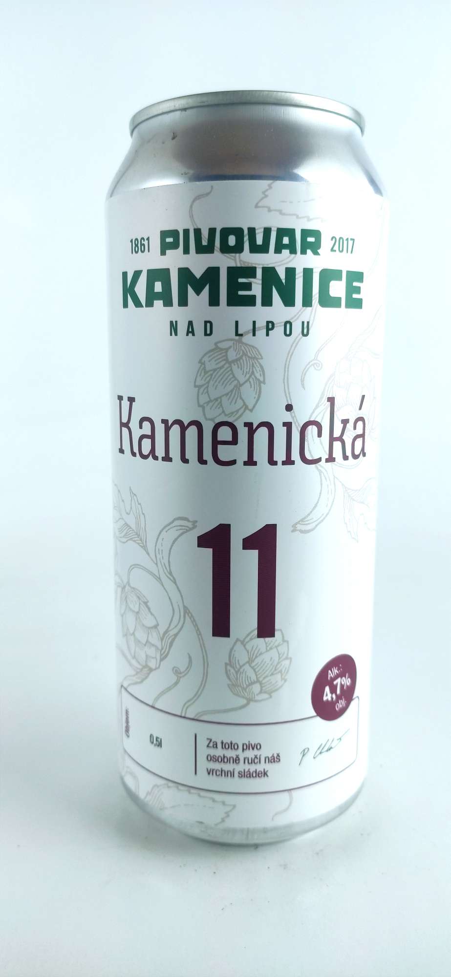 Kamenice Kamenická jedenáctka Ležák 11°