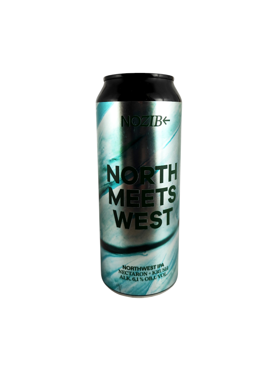 Nozib NORTH MEETS WEST Northwest IPA Nectaron + Krush 14°