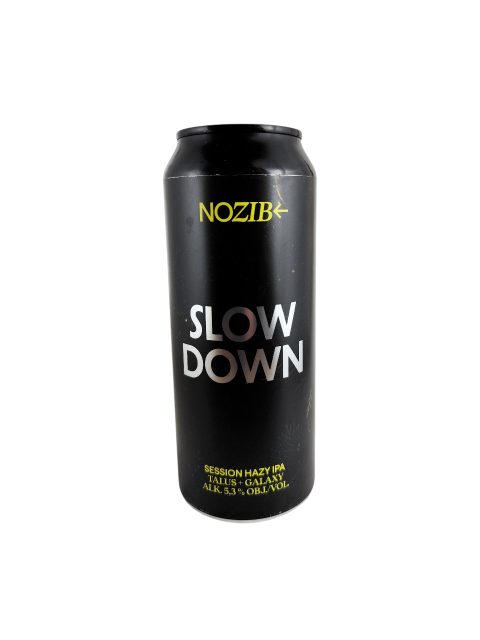 Nozib SLOW DOWN Session Hazy IPA Talus + Galaxy