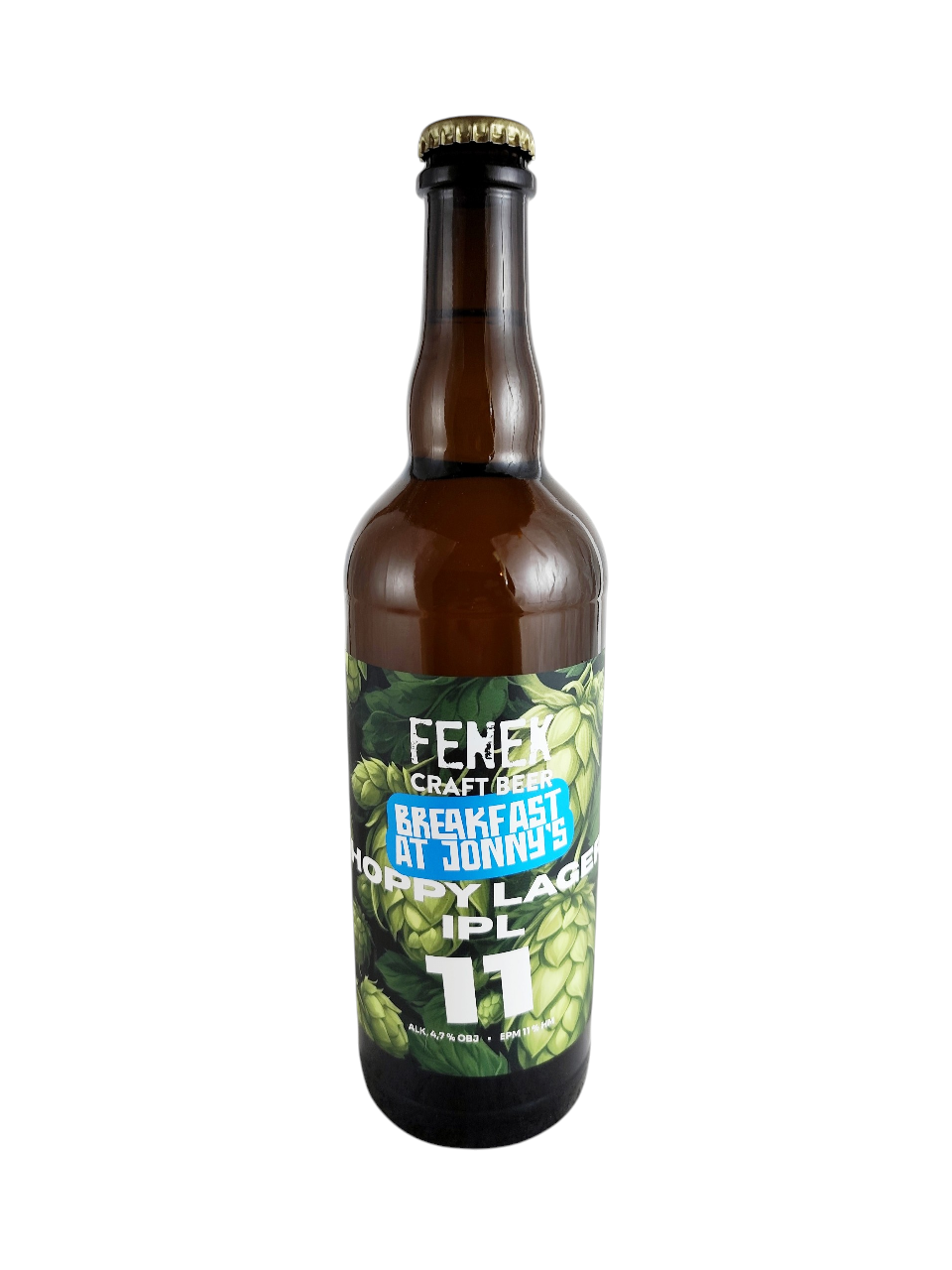 Fenek Breakfast at Johnnys Hoppy Lager IPL 11°