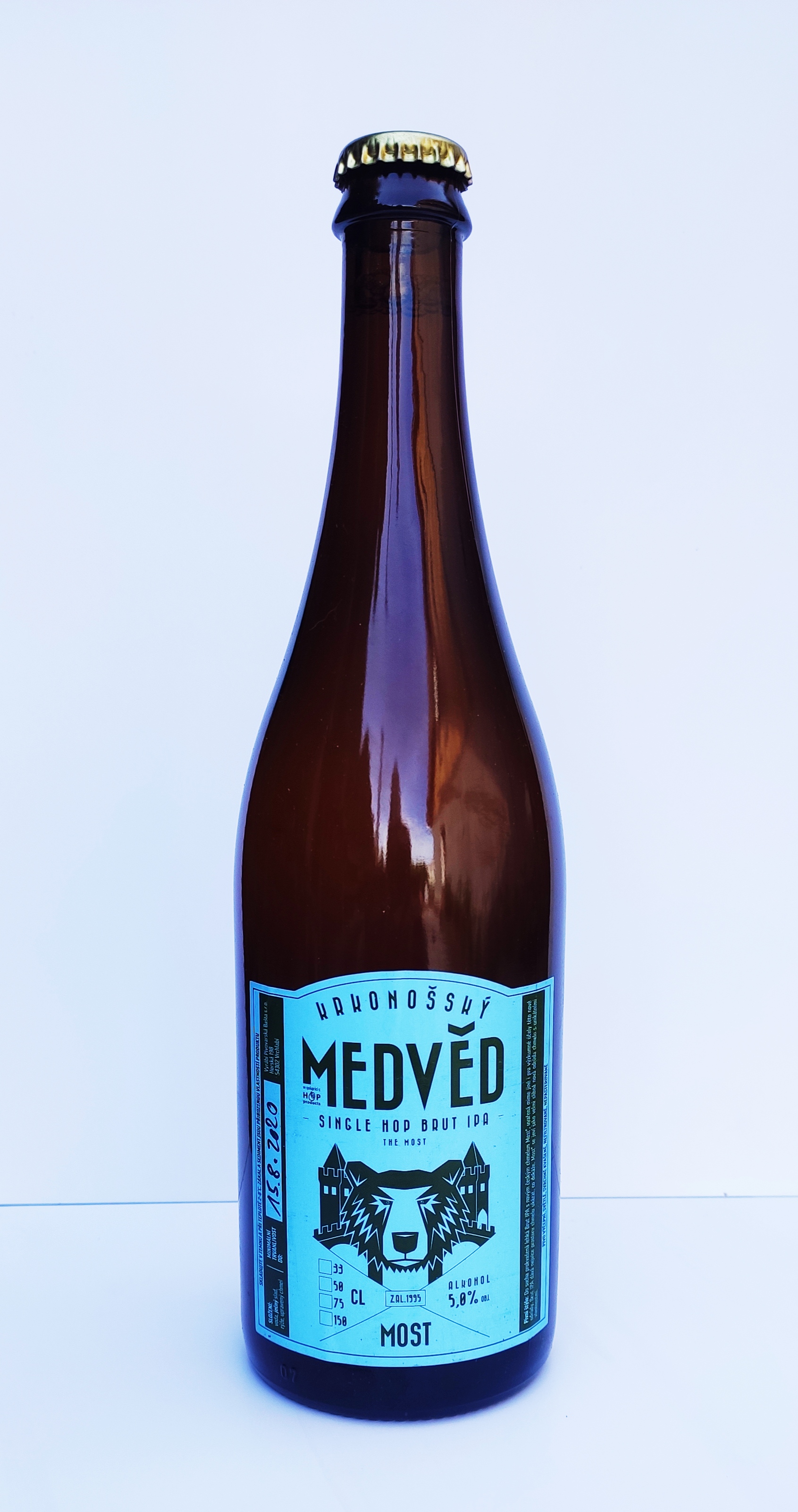 Krkonošský medvěd MOST  - Single Hop Brut IPA 10°