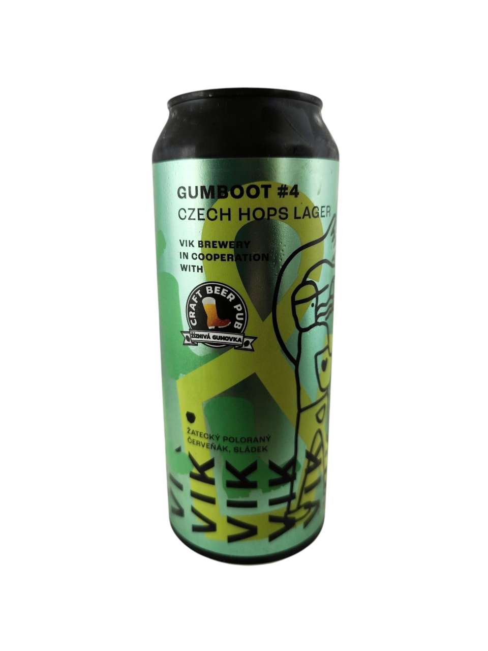 Vik GUMBOOT #4 Czech Hops Lager 11°
