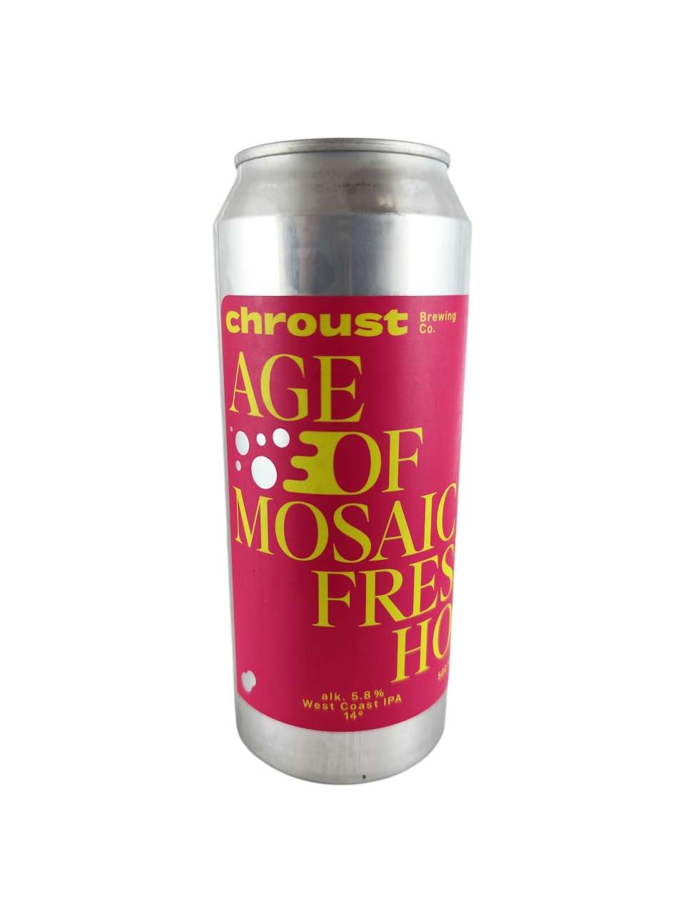 Chroust Age Of Mosaic Fresh Hop West Coast IPA 14°