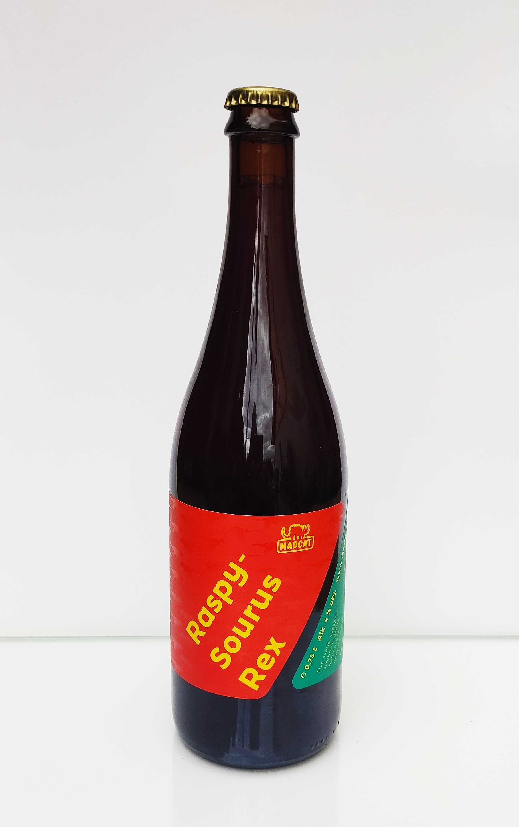 MadCat Raspy Sourus Sour Ale s malinami 10°
