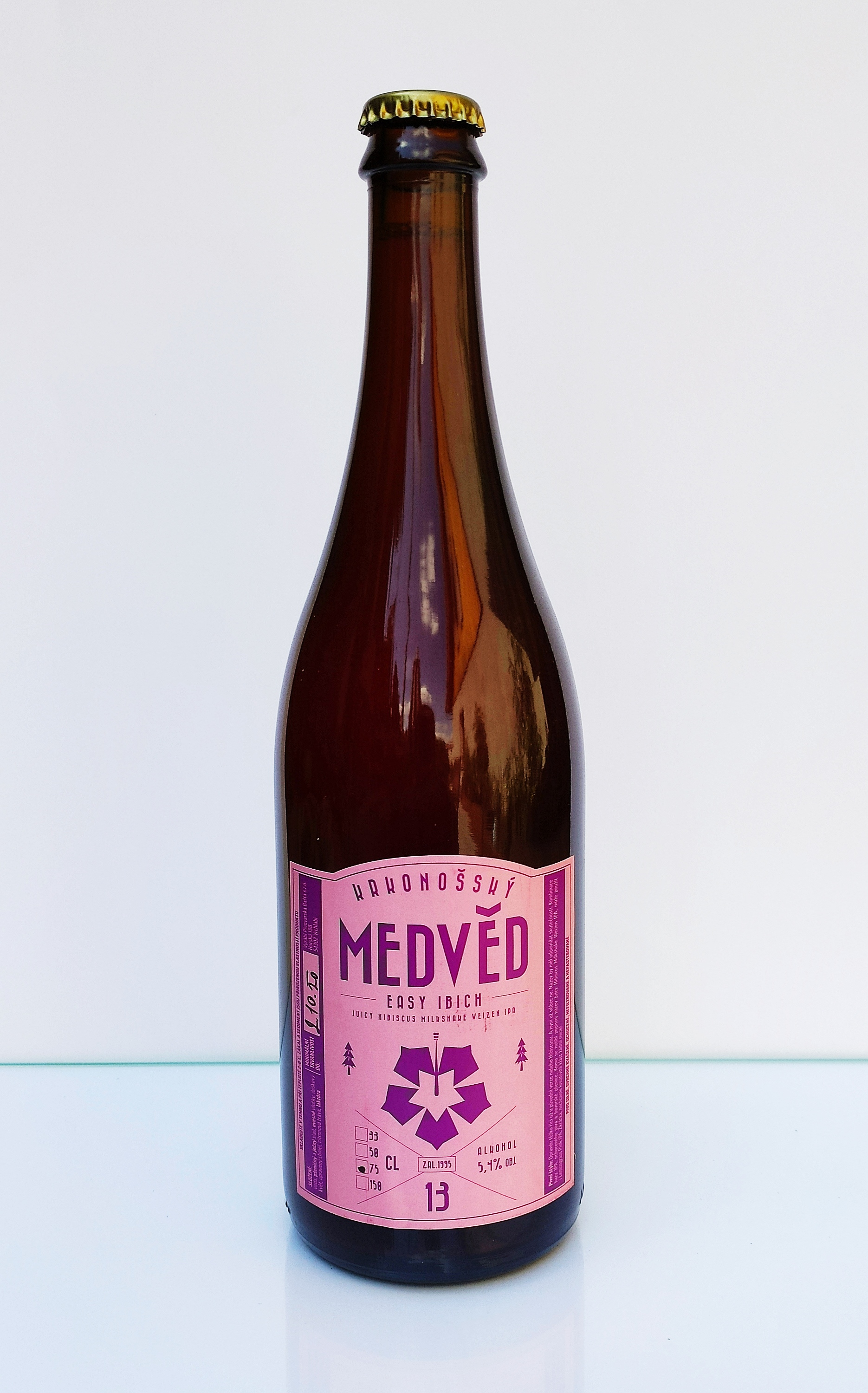 Krkonošský medvěd Hibiscus 16°